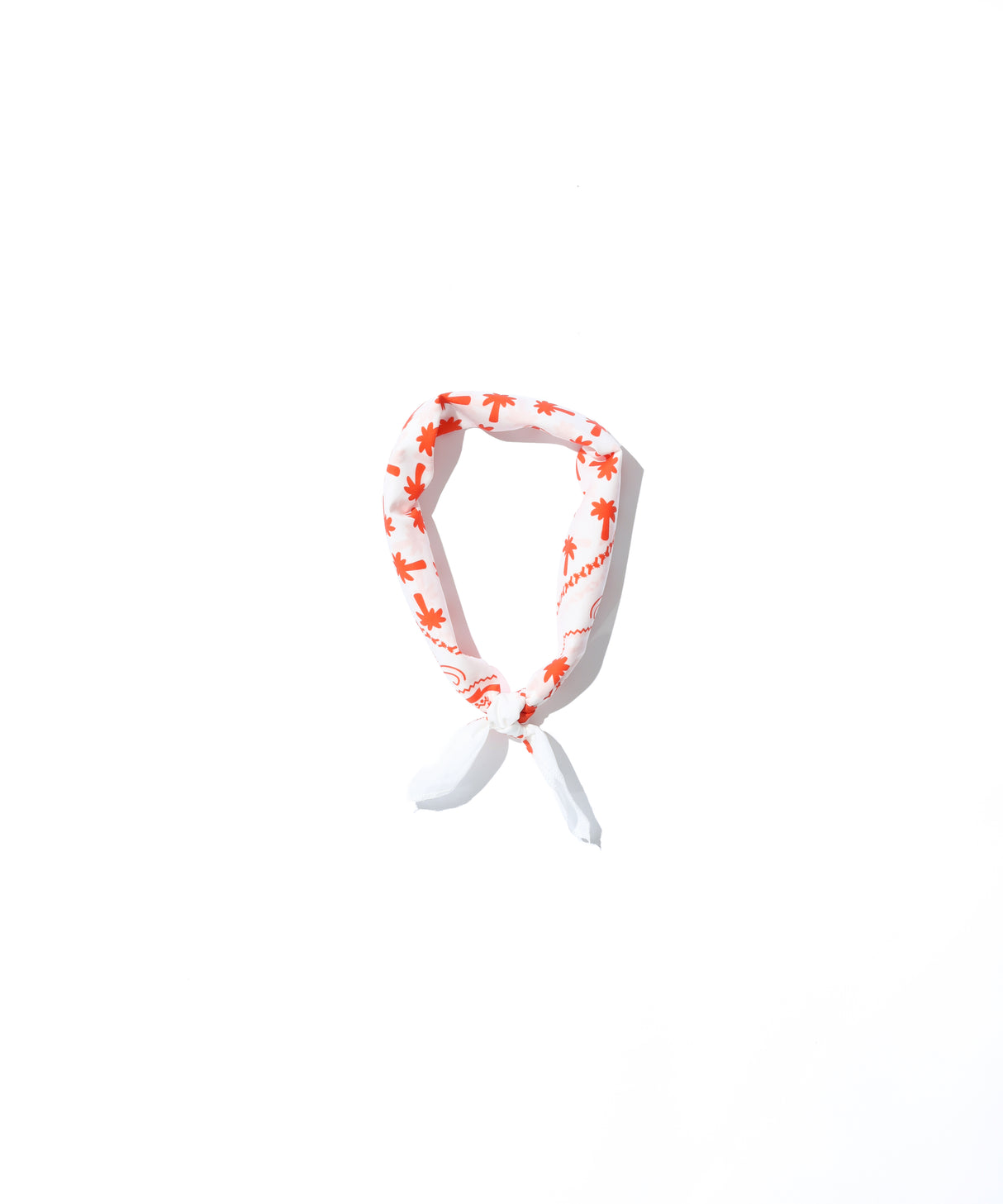 INSPIRATION 26 BANDANA WHITE/ORANGE
