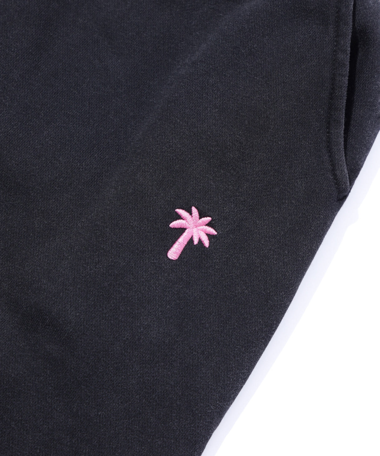 INSPIRATION PALM LAYERED SWEAT PANTS/BLACK