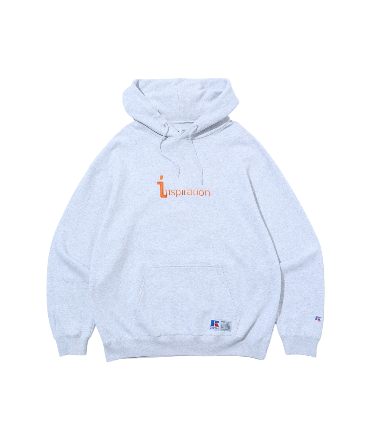 inspiration × RUSSELL PULLOVER HOODIE/ASH