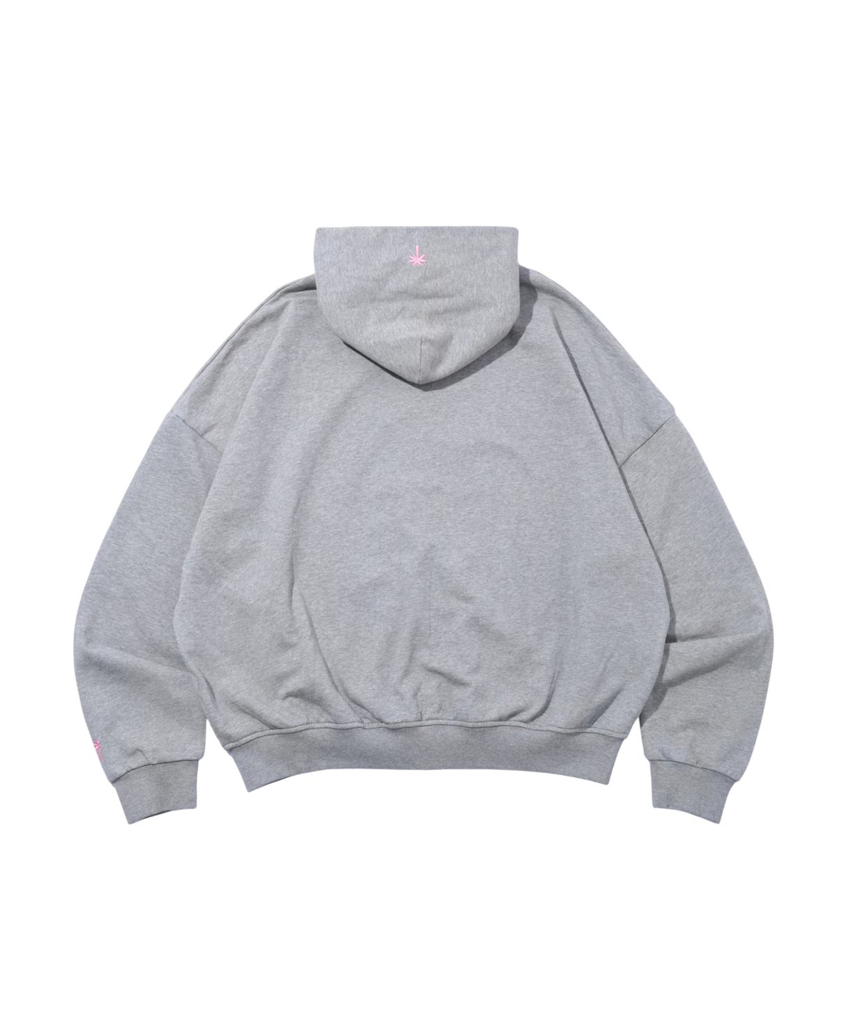 INSPIRATION PALM SWEAT ZIP HOODIE/GREY