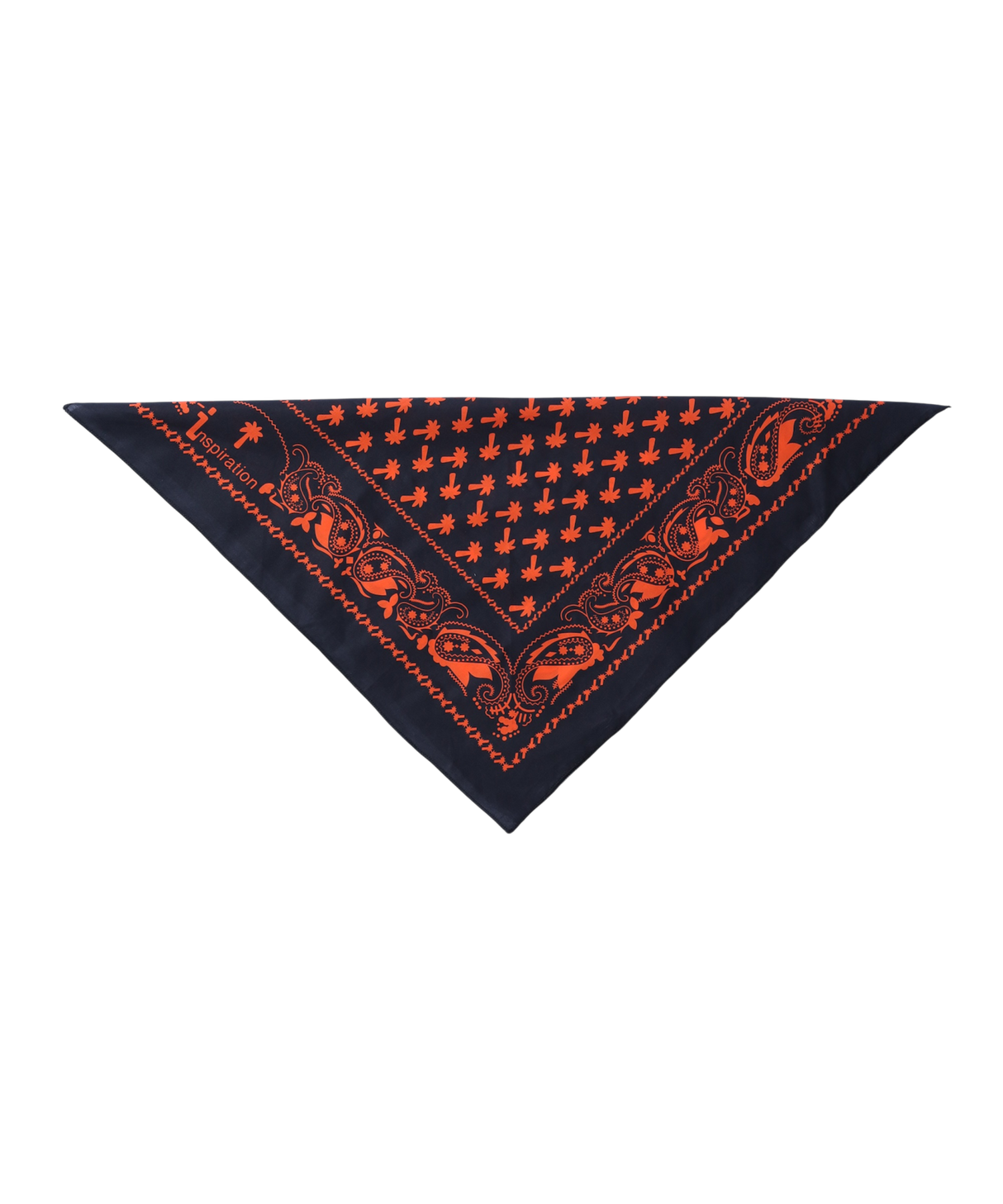 INSPIRATION 26 BANDANA BLACK/ORANGE