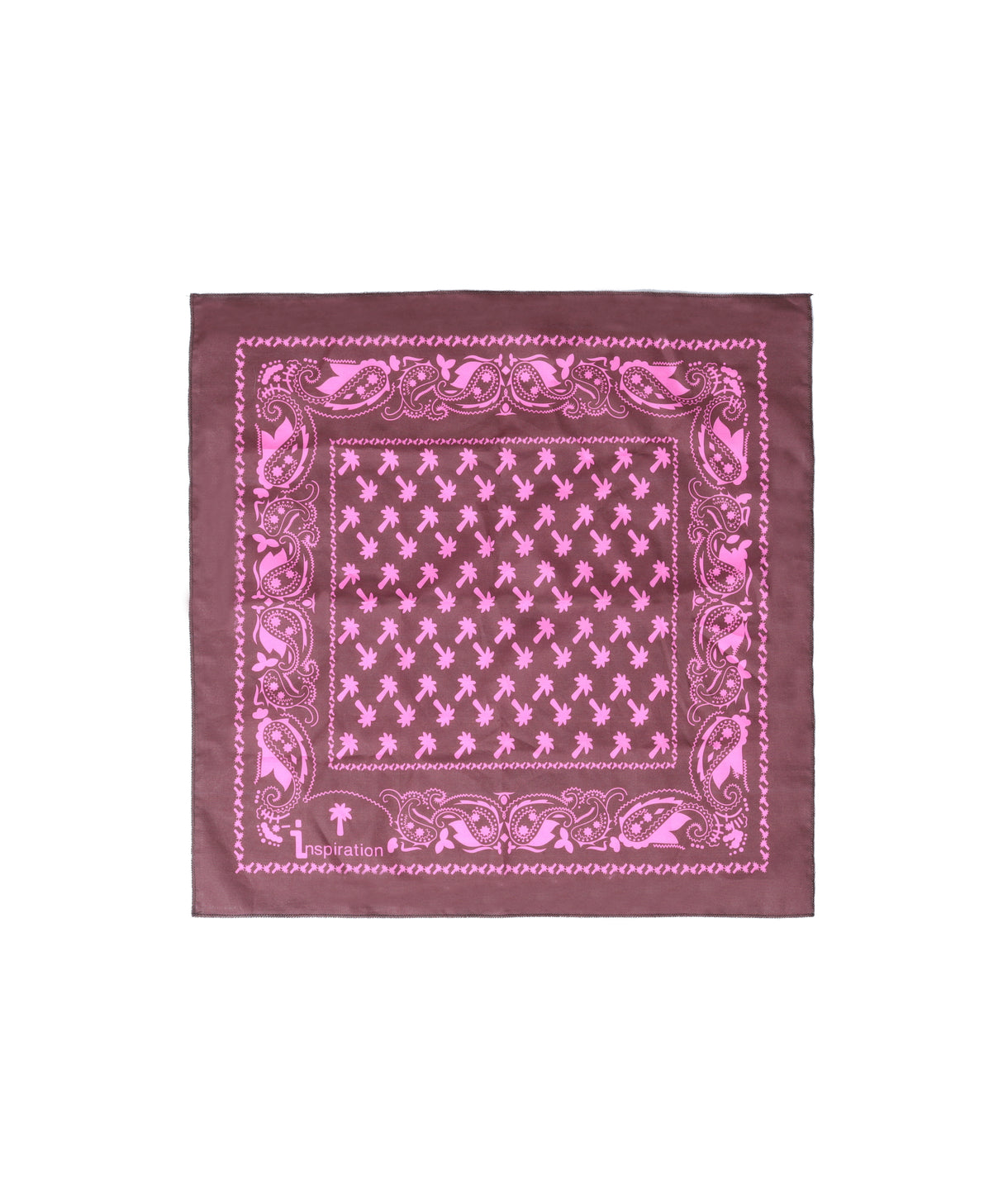 INSPIRATION 26 BANDANA BROWN/PINK