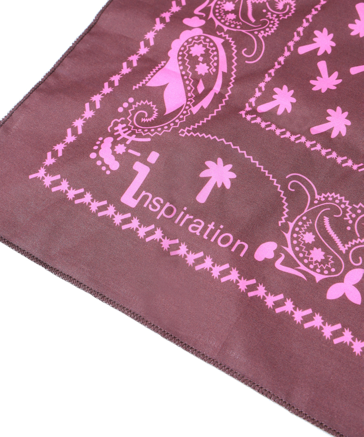 INSPIRATION 26 BANDANA BROWN/PINK