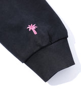 INSPIRATION PALM SWEAT ZIP HOODIE/BLACK