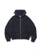 INSPIRATION PALM SWEAT ZIP HOODIE/BLACK