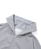 INSPIRATION PALM SWEAT ZIP HOODIE/GREY