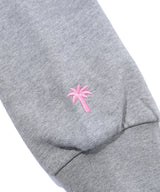 INSPIRATION PALM SWEAT ZIP HOODIE/GREY