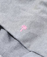 INSPIRATION PALM SWEAT ZIP HOODIE/GREY