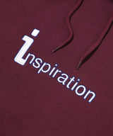 inspiration × RUSSELL PULLOVER HOODIE/BURGUNDY