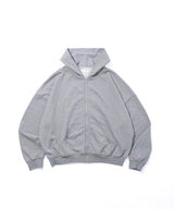 INSPIRATION PALM SWEAT ZIP HOODIE/GREY
