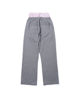 INSPIRATION PALM LAYERED SWEAT PANTS/GREY