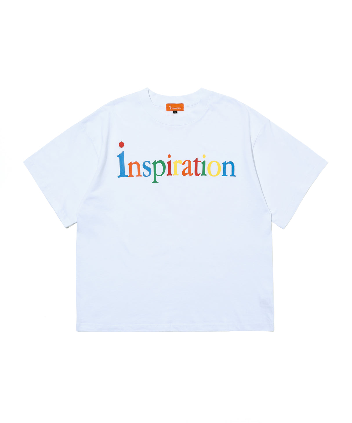 inspiration COLOR LOGO TEE/WHITE