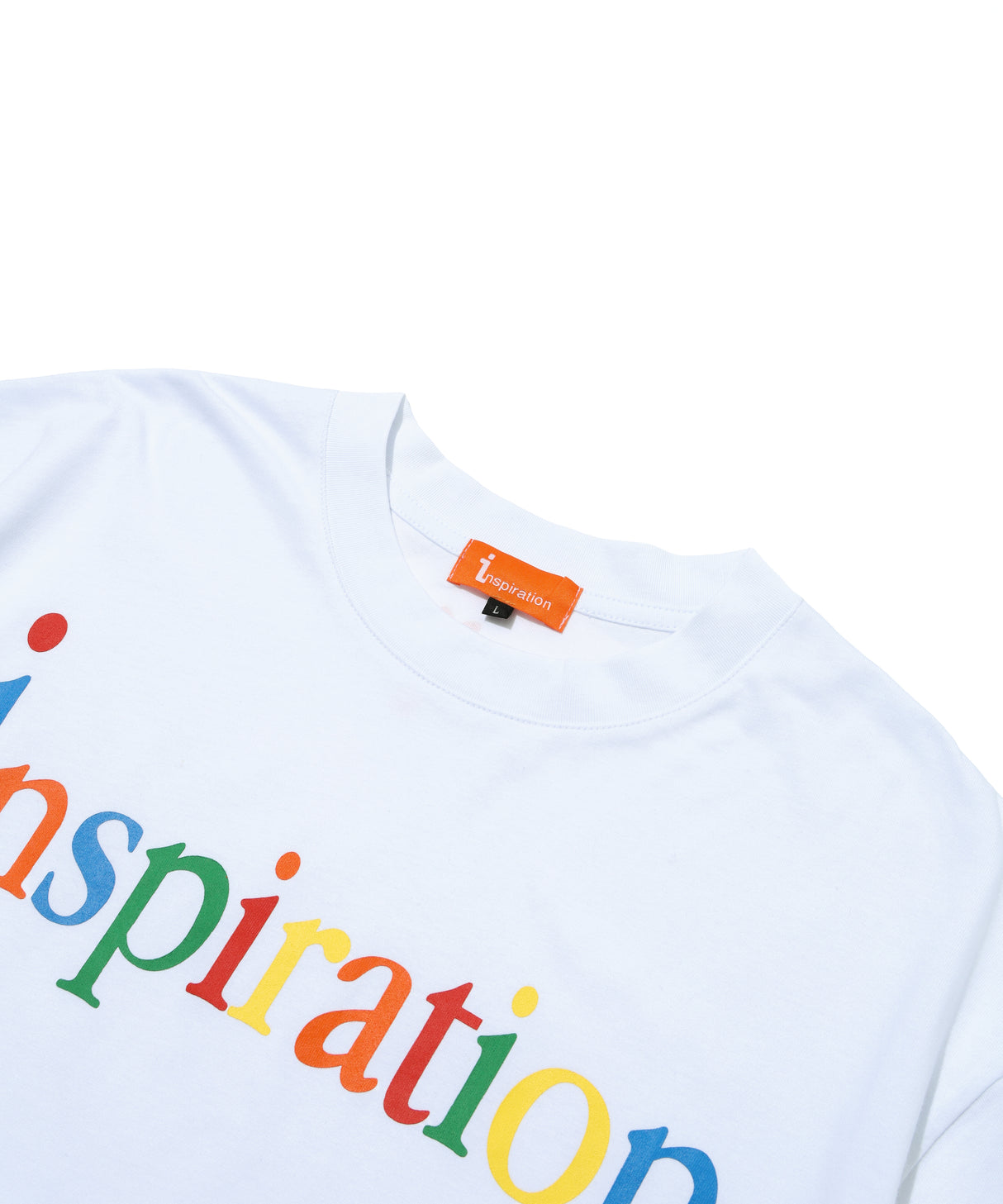 inspiration COLOR LOGO TEE/WHITE