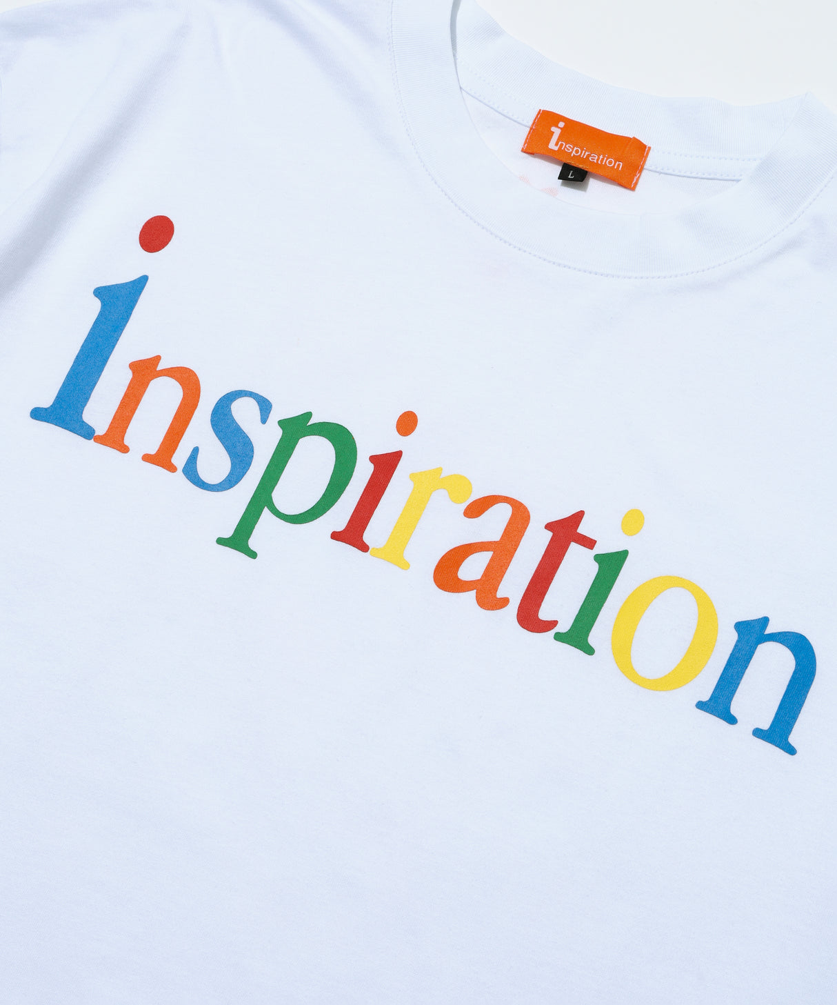 inspiration COLOR LOGO TEE/WHITE