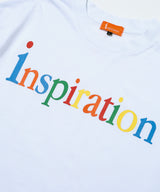 inspiration COLOR LOGO TEE/WHITE