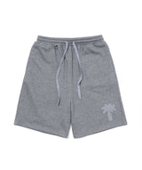 INSPIRATION PALM TREE SWEAT SHORTS/GREY