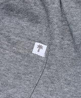 INSPIRATION PALM TREE SWEAT SHORTS/GREY