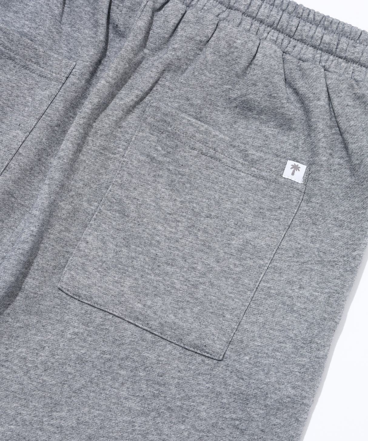 INSPIRATION PALM TREE SWEAT SHORTS/GREY