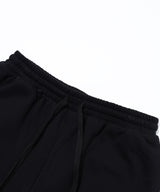 INSPIRATION PALM TREE SWEAT SHORTS/BLACK