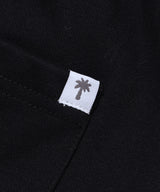 INSPIRATION PALM TREE SWEAT SHORTS/BLACK