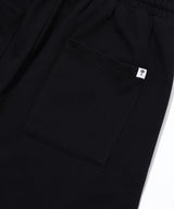 INSPIRATION PALM TREE SWEAT SHORTS/BLACK
