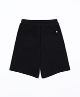 INSPIRATION PALM TREE SWEAT SHORTS/BLACK