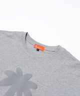 INSPIRATION PALM TREE TEE/GREY