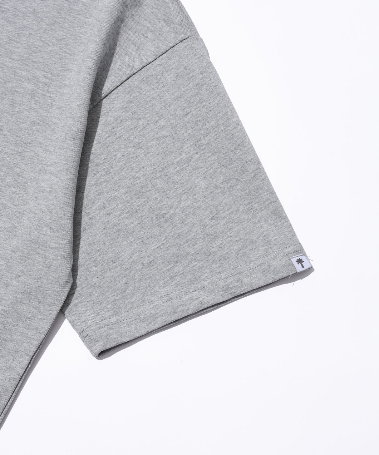 INSPIRATION PALM TREE TEE/GREY