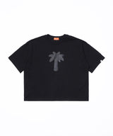 INSPIRATION PALM TREE TEE/BLACK