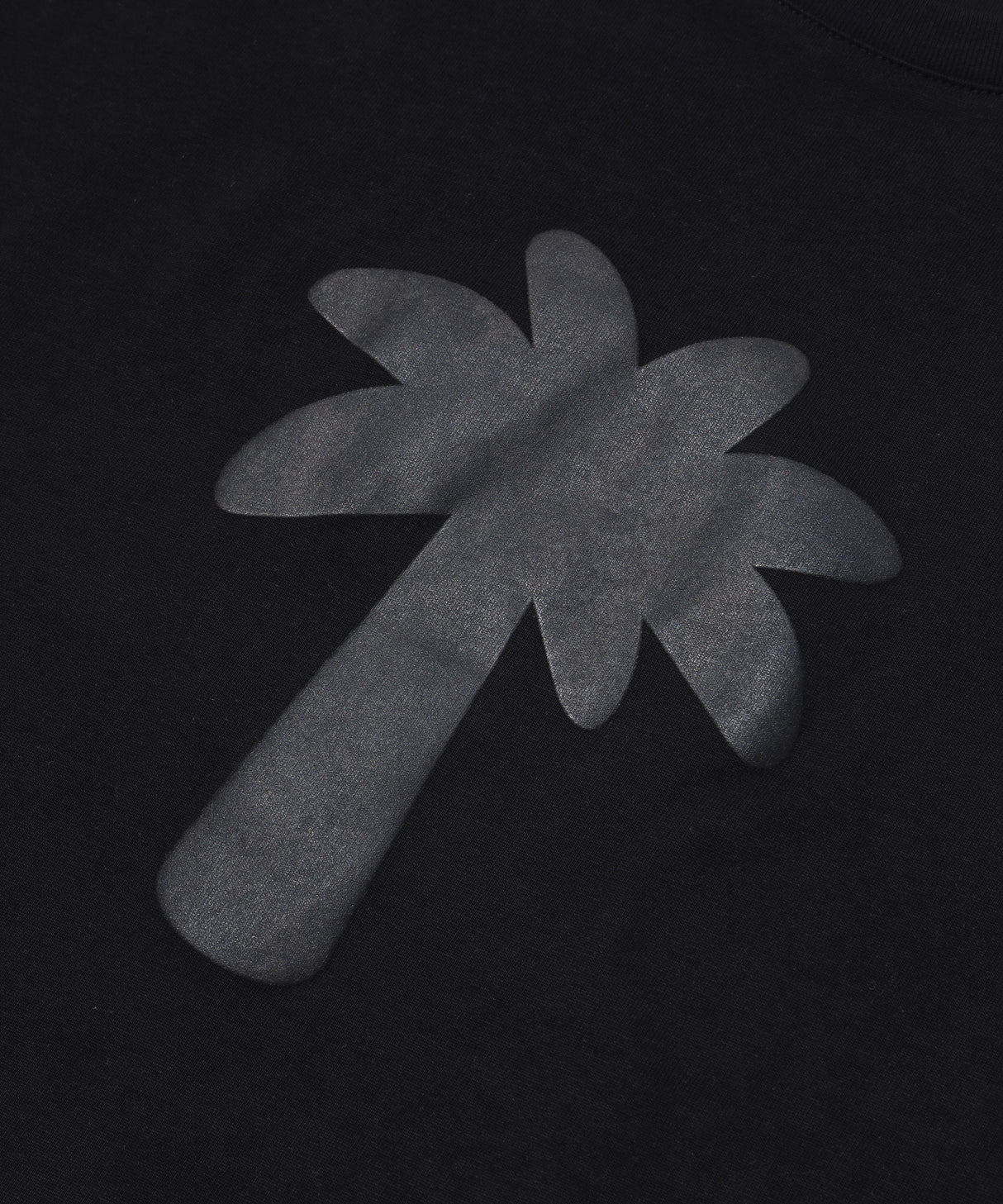 INSPIRATION PALM TREE TEE/BLACK