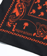 INSPIRATION 26 BANDANA BLACK/ORANGE