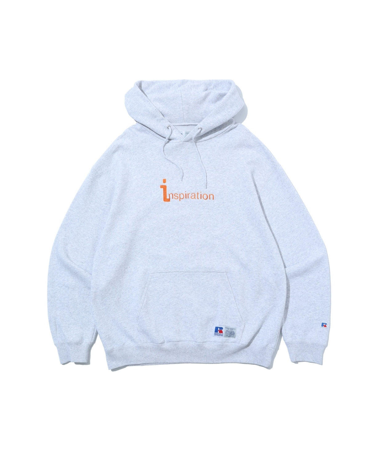 inspiration × RUSSELL PULLOVER HOODIE/ASH