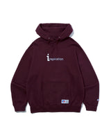 inspiration × RUSSELL PULLOVER HOODIE/BURGUNDY