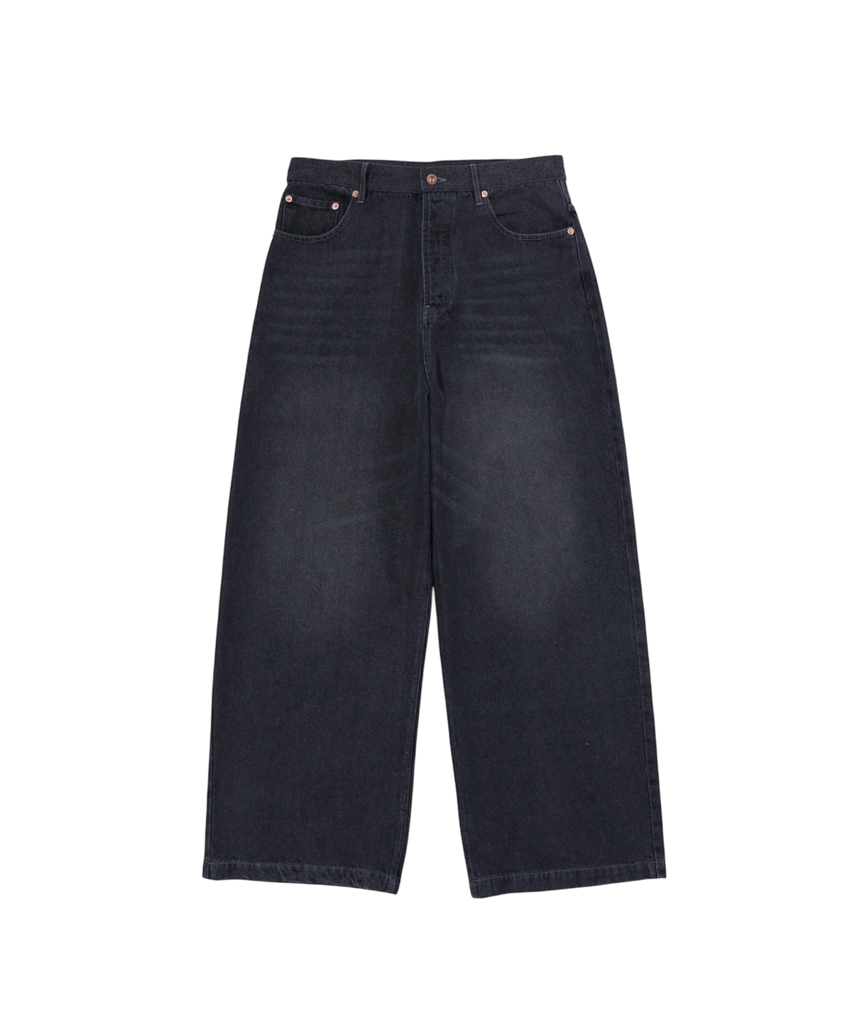 INSPIRATION WIDE BLACK DENIM PANT