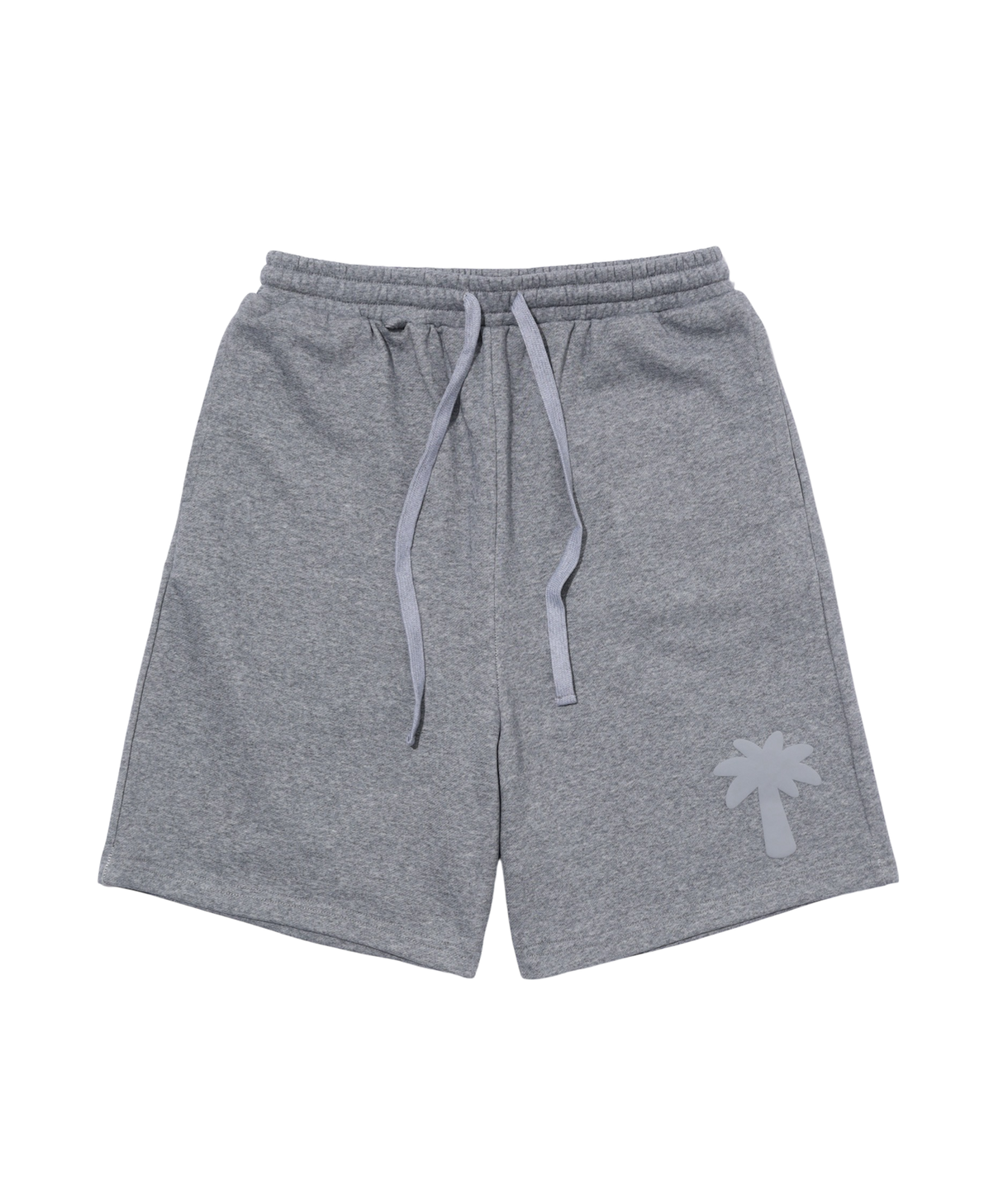 INSPIRATION PALM TREE SWEAT SHORTS/GREY