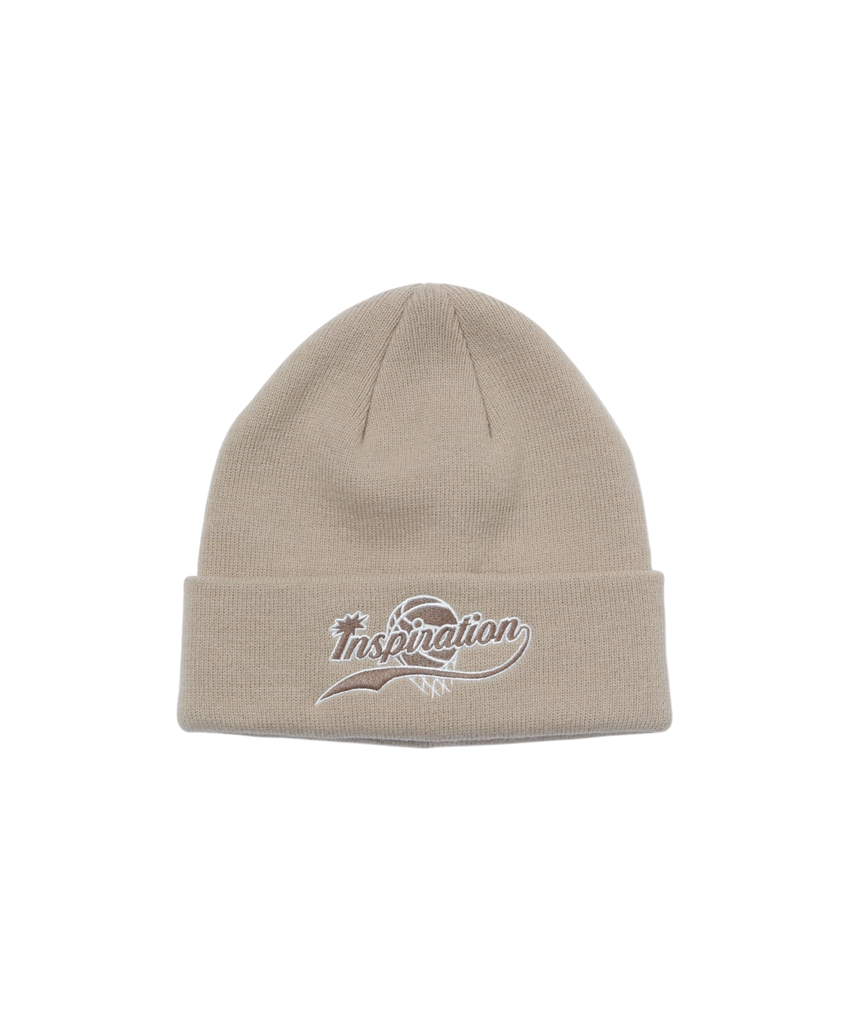 inspiration CUFF BEANIE/BEIGE