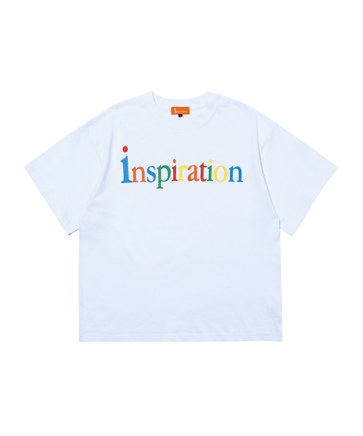 inspiration COLOR LOGO TEE/WHITE