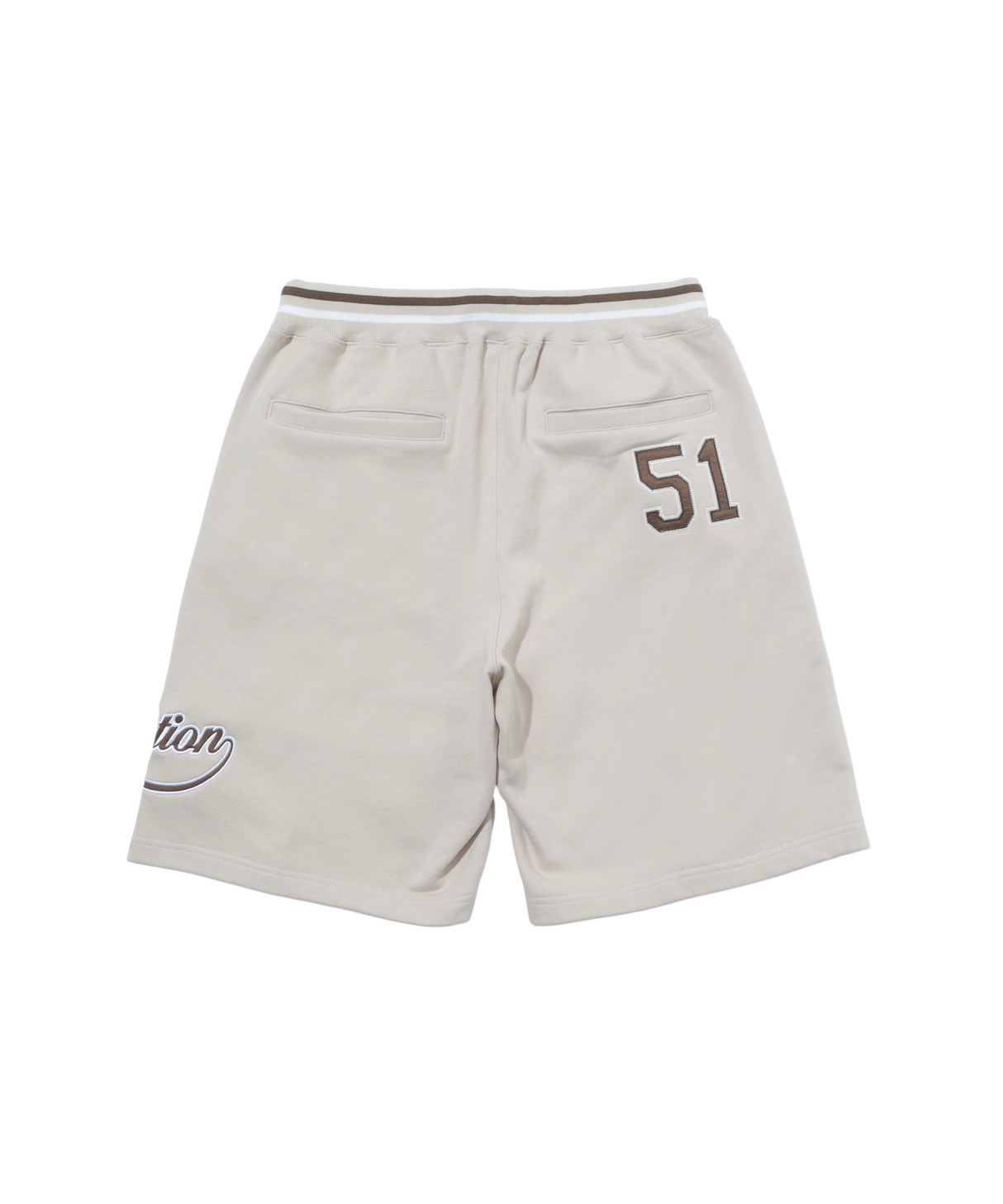 inspiration GAME SWEAT SHORT PANTS/BEIGE