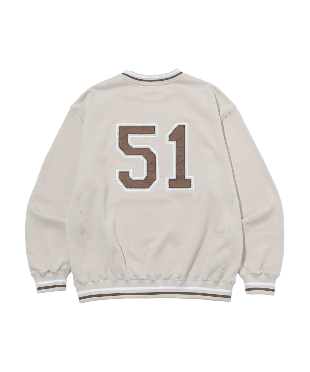 inspiration GAME CREWNECK SWEAT/BEIGE