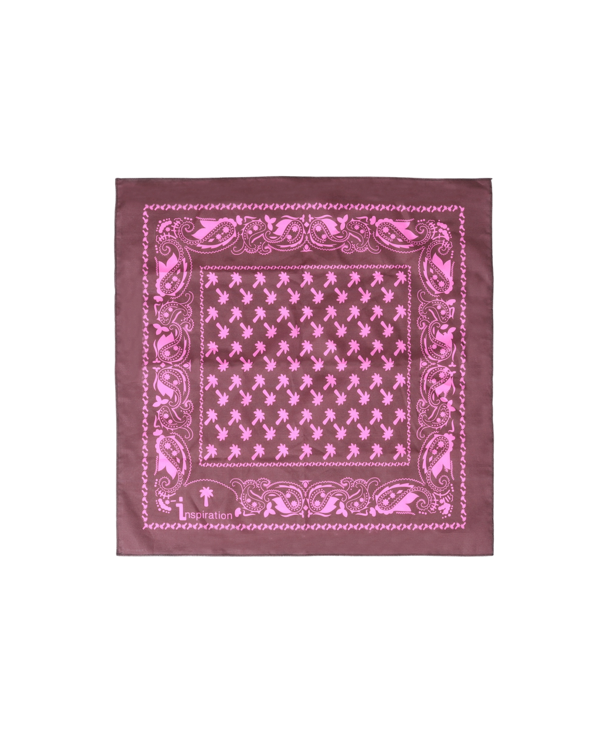 INSPIRATION 26 BANDANA BROWN/PINK