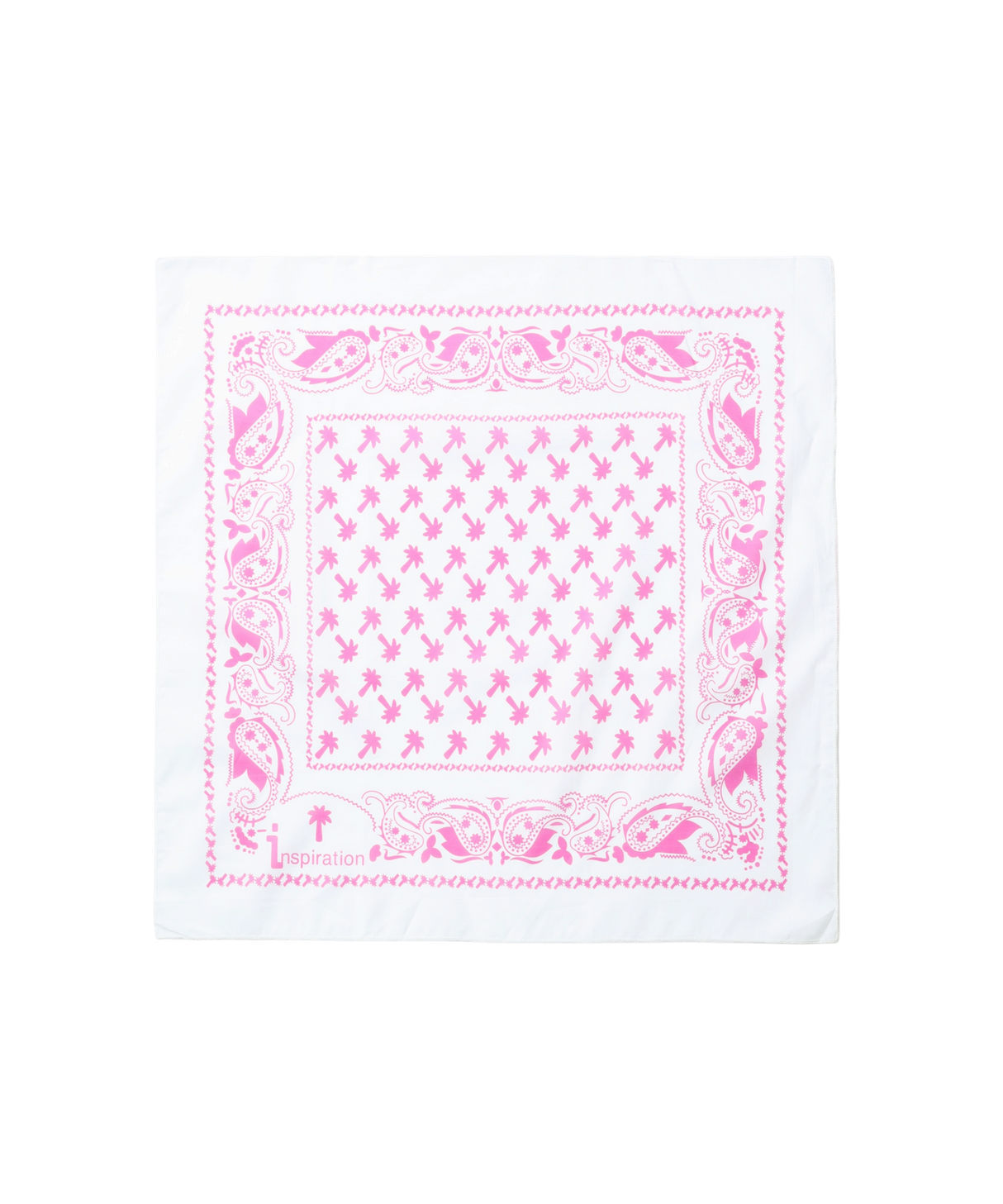 INSPIRATION 26 BANDANA WHITE/PINK
