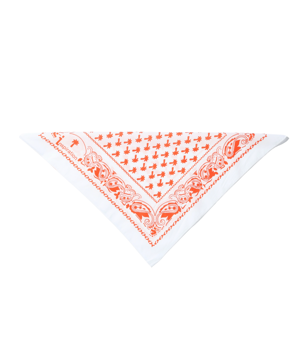 INSPIRATION 26 BANDANA WHITE/ORANGE