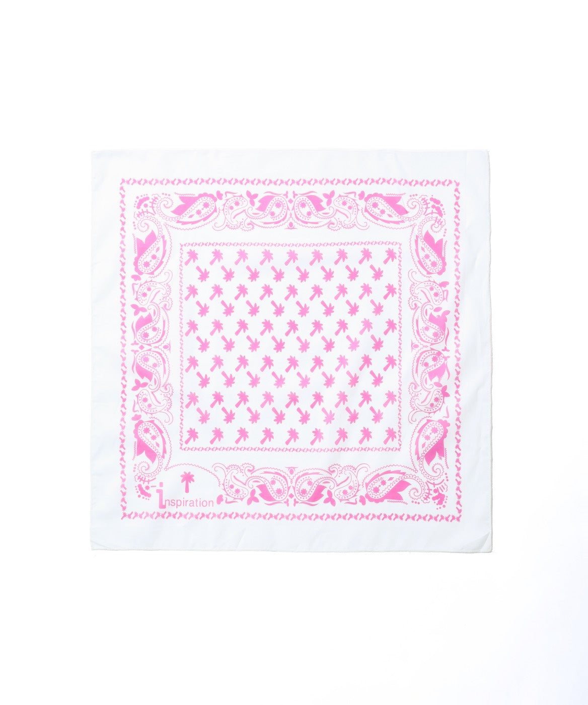 INSPIRATION 26 BANDANA WHITE/PINK